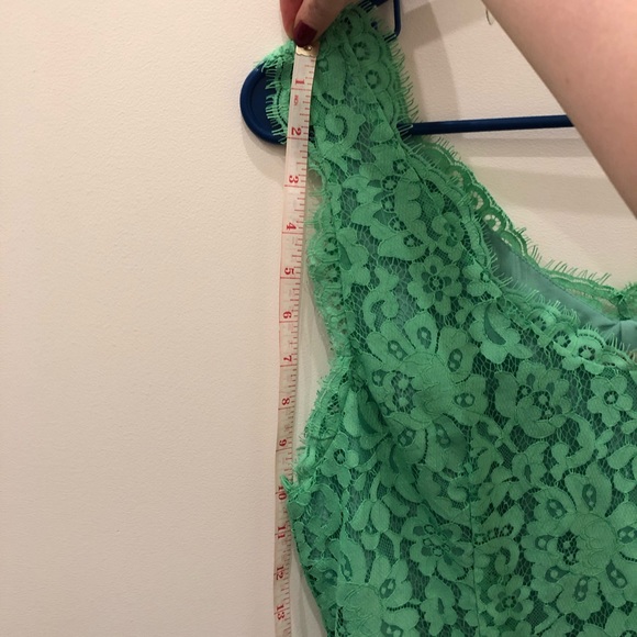 Joie Rori Dress - Green Lace - Picture 8 of 8